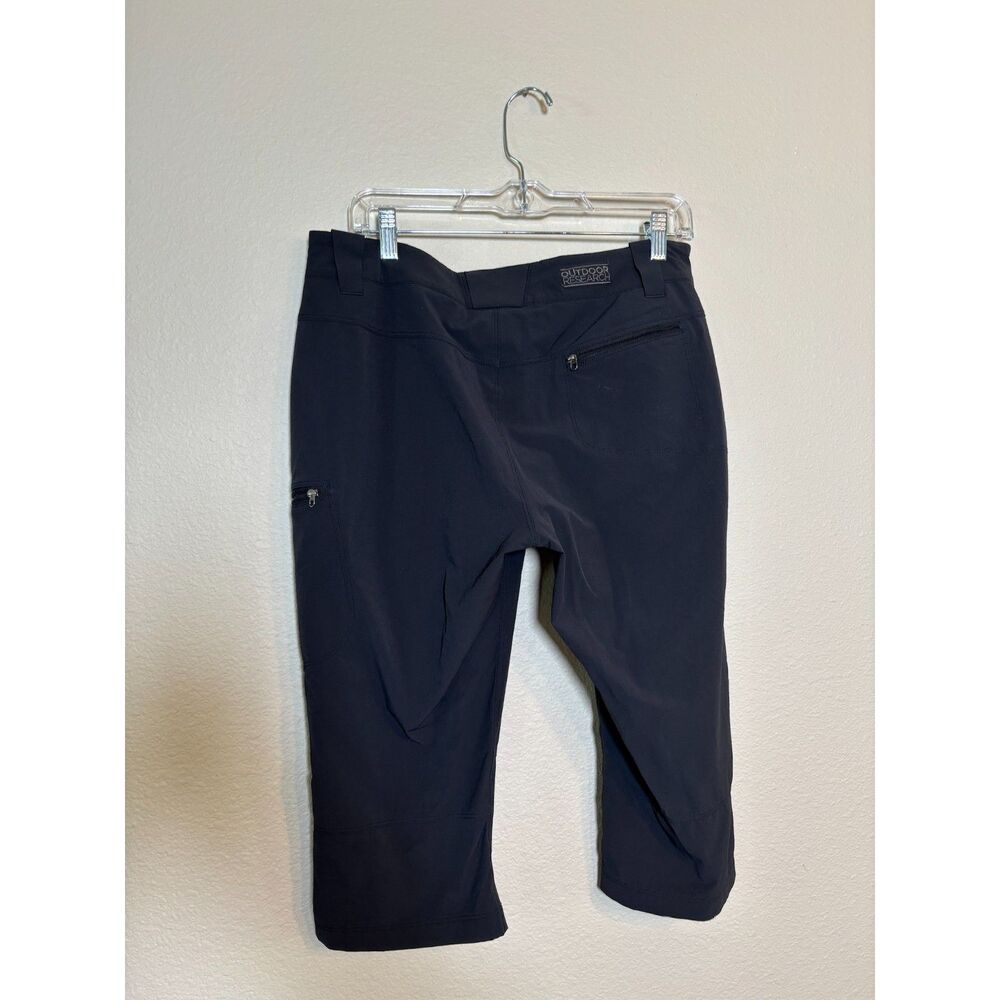 outdoor research womens size 10 hiking capris ferrosi black